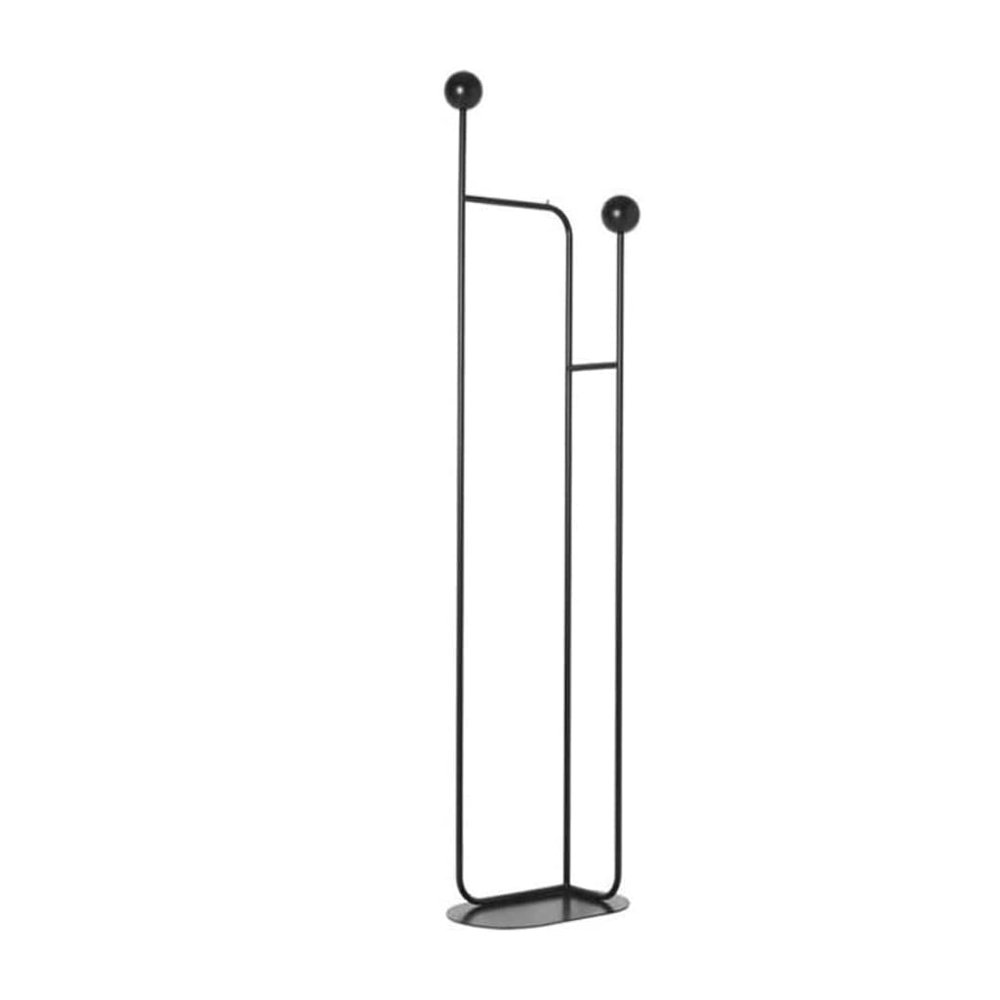 VNABO 74cm Metal Coat Rack Retro Minimalist Coat Stand Floor Standing Coat Rack Tree Easy Assembly for School Home Decor