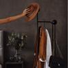VNABO 74cm Metal Coat Rack Retro Minimalist Coat Stand Floor Standing Coat Rack Tree Easy Assembly for School Home Decor view 2