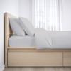 1000-Thread Count 100% Egyptian Cotton Split King Size Sheet Set, Soft Breathable Sateen Weave Long Staple Cotton, 1000-TC Pure Cotton, Fits Mattress 19" Deep Pockets - Split King Size, Light Grey view 2