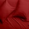 1000-Thread Count 100% Egyptian Cotton Twin Sheet Set, Soft Breathable Sateen Weave Long Staple Cotton, 1000-TC Pure Cotton, Fits Mattress 25" Deep Pockets - Twin, Burgundy view 4