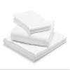 1000-Thread Count 100% Egyptian Cotton Twin Sheet Set, Soft Breathable Sateen Weave Long Staple Cotton, 1000-TC Pure Cotton, Fits Mattress 25" Deep Pockets - Twin, White view 1