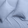 1000-Thread Count 100% Egyptian Cotton Split King Size Sheet Set, Soft Breathable Sateen Weave Long Staple Cotton, 1000-TC Pure Cotton, Fits Mattress 12" Deep Pockets - Split King Size, Light Blue view 4