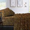 1000-Thread Count 100% Egyptian Cotton Full XL Sheet Set, Soft Breathable Sateen Weave Long Staple Cotton, 1000-TC Pure Cotton, Fits Mattress 25" Deep Pockets - Full XL, Leopard Print view 2