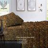 1000-Thread Count 100% Egyptian Cotton Twin XL Sheet Set, Soft Breathable Sateen Weave Long Staple Cotton, 1000-TC Pure Cotton, Fits Mattress 25" Deep Pockets - Twin XL, Leopard Print view 3