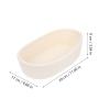 3pcs Cotton Woven Storage Basket Stylish Organizing Baskets for Home Office Breathable Material Soft Strong for Toys Magazines Items and More view 4