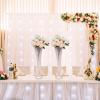 2PCS Crystal Wedding Flower Vase for Artificial Flower, 21Inch Decorative Table Centerpiece for Wedding, Crystal Flower Stand for Anniversary Ceremony Party Birthday Event Home Decoration view 3