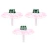 HANABASS 3sets Flower Bouquet Holder Lace Skirt of Accessories for Bridal Bouquets Elegant Flower Handle for Wedding Arrangements and Ceremony Decor view 1