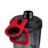 VOLTRX Shaker Bottle, Gallium USB C Rechargeable Electric Protein Shake Mixer, Shaker Cups for Protein Shakes and Meal Replacement Shakes, BPA Free, Made with Tritan, 24oz, Red view 3