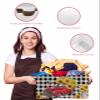1 PC Large Storage Basket Bins Waterproof Fabric, Spring Sunflower Tulip Bee Floral Rectangular Storage Box for Shelf Closet Organizer Summer Red Truck Flower Black Plaid view 4