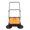 Walk Behind Sweeper, 26" Industrial Hand Push Floor Sweeper Outdoor Indoor Foldable Manual Sweeping Machine for Basement, Garage, Driveway, Hotel, 26.8" Sweeping Width, Sweeps 29,277 Square Feet/Hour view 2