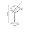 2pcs Creative Martini Glasses for Party Cocktail Glass Fish Shaped Cocktail Glasses Puffer Fish Mojito Glass Party Goblet for Bar Club Restaurant view 4