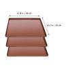 Mipcase Dehydrator Mesh Tray Liners 3 Pack Reusable Silicone Sheets for Fruit Dryer Baking Trays view 2