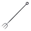 52cm long Enamelled Fireside Toasting Fork | Made from premium quality heavy Cast Iron with a black finish | Toasting fork for log burners | Toasting fork for open fires | 20 inches long view 1