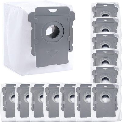 12 Pack Vacuum Bags for iRobot Roomba i1+ i2+ i3+ i4+Combo i5+ i6+ i7+ i8+ j5+ j6+ j8+ S9 Vacuum Cleaner with High Capacity and Long Lasting