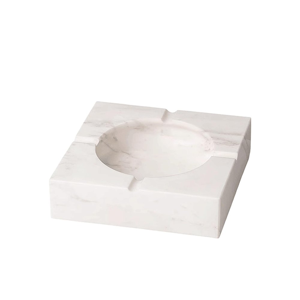 YXWJ Marble Ashtray Anti Fly ash Cigar Ashtray Indoor Decorative Modern Ashtray Large ashtrays for Outdoor Tabletop Ash Tray