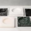 YXWJ Marble Ashtray Anti Fly ash Cigar Ashtray Indoor Decorative Modern Ashtray Large ashtrays for Outdoor Tabletop Ash Tray view 4