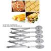 Pastry Cutter Wheel, Pizza Roller Multifunctional Use Time Saving Safe Accurate Cutting Adjustable Distance for Cake for Pizza for Biscuits(5 rounds) view 4