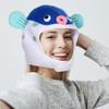 Plush Funny Cartoon Puffer Fish Xmas Headwear Costume Hat for Party, Cosplay, Festival, Carnival view 4