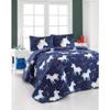 BONPERLA Animals Bedding Set, Full/Queen Size Bedspread Set, Magic Unicorn Themed Coverlet, Girls Bedding, (Full/Queen) view 1