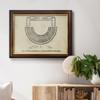 Renditions Gallery Wall Decor Black Walnut Framed Artwork Roman Marcellus Plan Architecture Art Prints for Bedroom Dining Living Room Office Home Kitchen Wall Decor - 16"X20" view 4