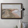 Renditions Gallery Wall Art Black Walnut Framed Paintings for Home Sandy Beach Autumn Coastline Abstract Art Prints for Bedroom Dining Living Room Office Home Kitchen Wall Decor - 16"X20" view 4