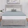 Dream Serenity Peak Comfort 3 inch Memory Foam Mattress Topper Queen view 1