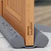 Under Door Draft Stopper for Bottom of Doors 24 - 36 Weather Stripping Gap Stoppers Door Draft Guard Seal Sweep Adjustable, Grey view 1