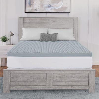 Dream Serenity Peak Comfort 2 inch Memory Foam Mattress Topper KG
