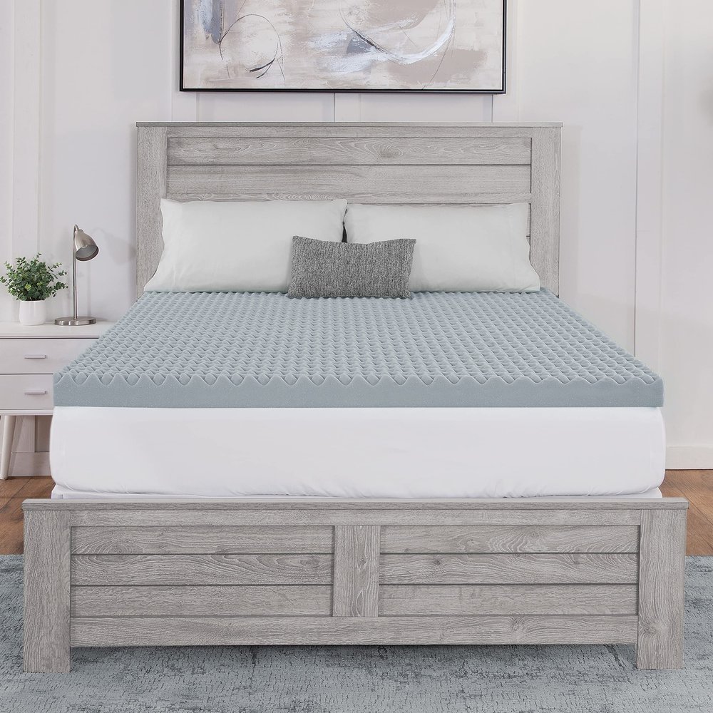 Dream Serenity Peak Comfort 2 inch Memory Foam Mattress Topper KG