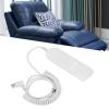Cryfokt Lift Chair 2 Button 8 Pin Hand Controller, Power Recliner Controller with Extension Coiled Cable, Remote Handset Controller Hand Control Replacement for Lift Chairs Power Recliners view 2