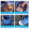 HAILUN SAVER Reusable Silicone 5 Gallon Bucket Liner with Graduated Measurements - Leakproof Thinset, Grout, Concrete Mixing Pail Liner - Heavy-Duty Bucket Saver Accessory (Blue) view 4