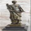Bronze Fortuna Roman Goddess of Fortune Statue Hot Cast Signed Mythical Figure Hot Cast Artwork Decor Art by Think Bronze view 1
