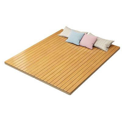 Solid Wood Bed Board, Bamboo Piece 2cm Wide, Nan Bamboo Material, Thickened Wooden Bed Boardmattress, Sofa Plank Cushion, Spine Protection Hard Pad (Size : 150cm*190cm)