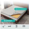 Solid Wood Bed Board, Bamboo Piece 2cm Wide, Nan Bamboo Material, Thickened Wooden Bed Boardmattress, Sofa Plank Cushion, Spine Protection Hard Pad (Size : 150cm*190cm) view 3