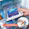 TOURIT Reusable Ice Pack for Coolers, 4 Pack Long Lasting Cooler Ice Packs for Cooler Bag Lunch Bags/Boxes, Cooler Backpacks, Freezer Packs for Coolers view 4
