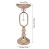 10 Pcs Gold Vases for Centerpieces, 15.5" Candle Stand Centerpieces for Wedding Metal Flower Stand Versatile Wedding Pillar Candle Holder Decorations for Reception Tables view 4