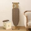 Ironing Board with T-Leg,Ironing Boards Golden Frame Height Adjustable, Foldable, Steam Iron Rest, 100% Cotton Cover with Extra-Thick Pad for Comfortable Ironing,for Home Laundry Rooms or Dorms ( Colo view 1