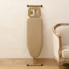 Golden Frame Ironing Board with T-Leg,Ironing Boards Height Adjustable, Foldable, Steam Iron Rest, 100% Cotton Cover with Extra-Thick Pad for Comfortable Ironing,for Home Laundry Rooms or Dorms ( Colo view 1