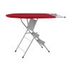 Ironing Board & Ladder with Iron Rest, Multifunction Iron Boards with Cover and Pad,Transformable Heavy Duty Ironing Boards Sturdy Home Ladder,Thicken Tube Frame,for Home Laundry Rooms or Dorms ( Colo view 1