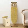 Ironing Board with T-Leg,Ironing Boards Golden Frame Height Adjustable, Foldable, Steam Iron Rest, 100% Cotton Cover with Extra-Thick Pad for Comfortable Ironing,for Home Laundry Rooms or Dorms ( Colo view 1