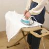 Ironing Board with T-Leg,Ironing Boards Golden Frame Height Adjustable, Foldable, Steam Iron Rest, 100% Cotton Cover with Extra-Thick Pad for Comfortable Ironing,for Home Laundry Rooms or Dorms ( Colo view 2