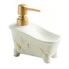 OLOTU Large Capacity Soap Dispenser 350ml/11.8oz Hand Dish Soap Dispensers Bathroom with Stainless Steel Pump Refillable Kitchen Liquid Bottles Lotion Bottle view 1