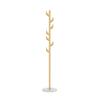 VNABO Metal Coat Rack Marble Round Base Coat Stand Vertical Retro Coat Rack Tree 66inch for Household Hanging Hats Coats Keys view 1