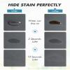 AMOAMI-Coffee Mat Hide Stain Rubber Backed Absorbent Dish Drying Mat for Kitchen Counter-Fit Under Coffee Bar Accessories Maker Machine Pot Espresso Machine Dish Rack view 2