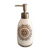OLOTU Large Capacity Soap Dispensers Premium Ceramic Refillable Hand Soap Dispenser with Pump Soap Pump for Bathroom Countertop 15.2oz/450ml Lotion Bottle view 1