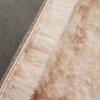 Lifup Round Fluffy Soft Area Rug, Tie Dye Plush Shaggy Circular Carpet for Living Room Bedroom Home Dcor Dark Grey 3.6 Feet view 2