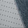 Lifup Round Fluffy Soft Area Rug, Tie Dye Plush Shaggy Circular Carpet for Living Room Bedroom Home Dcor Dark Grey 3.6 Feet view 3