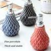 OLOTU Large Capacity Hand Soap Dispenser Ceramic Countertop Soap Dispenser 3.5oz/400ml Liquid Soap Dispenser with Stainless Steel Pump for Bathroom Lotion Bottle view 3