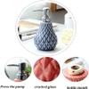 OLOTU Large Capacity Hand Soap Dispenser Ceramic Countertop Soap Dispenser 3.5oz/400ml Liquid Soap Dispenser with Stainless Steel Pump for Bathroom Lotion Bottle view 4