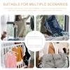 Beavorty Stainless Steel Sock Rack 20 Clips Drying Socks Bras Clothes Underwear Hanging Clips view 4